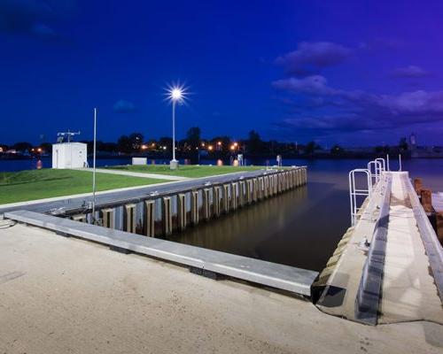 Finger Piers at USCG Station Fairport