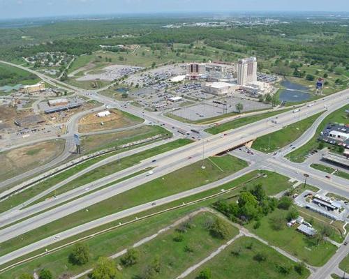 Aerial photo of US-412/I-44/193rd