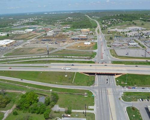 Aerial photo of US-412/I-44/193rd